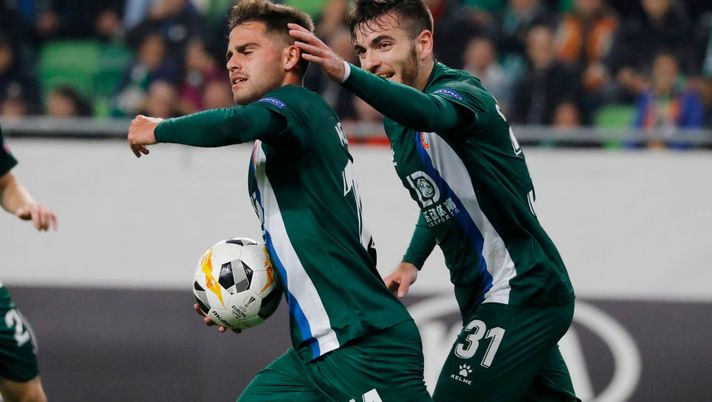 Europa League, torciata dei tifosi del Ferencvaros in Bulgaria