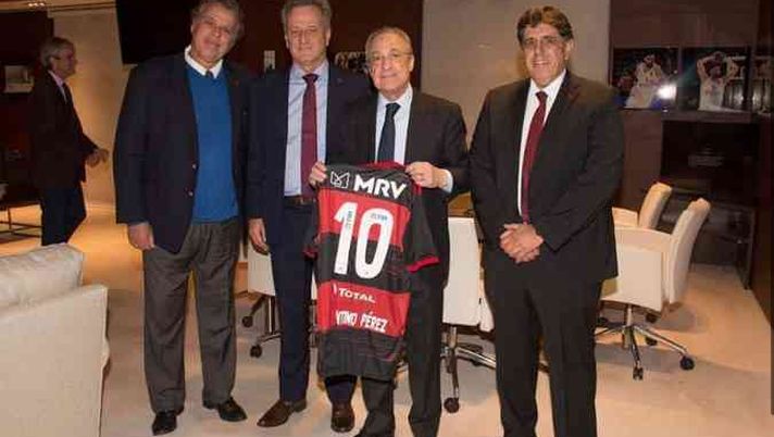 Ha incontrato Florentino Perez e Abidal a Madrid e Barcellona: positivo al Covid il vicepresidente del Flamengo