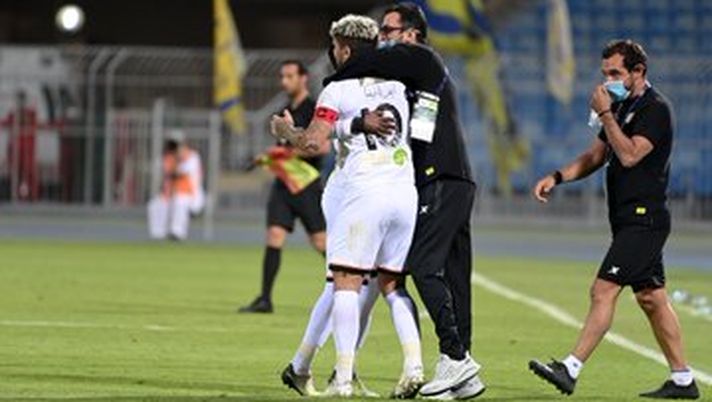 Arabia Saudita, Ever Banega acciuffa al 96′ la vittoria nel derby di Riad contro Pity Martínez