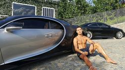 Cristiano Ronaldo si regala una Bugatti da 8 milioni di euro per festeggiare lo scudetto