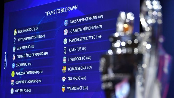 Champions ed Europa League: i sorteggi nell’era dei social