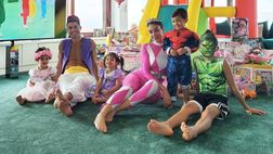 CR7 diventa Aladdin: festa a tema a casa Ronaldo per il compleanno dei gemelli