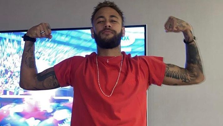 Non solo Gabigol: anche Neymar e Vinicius Jr fanno festa per la vittoria del Flamengo