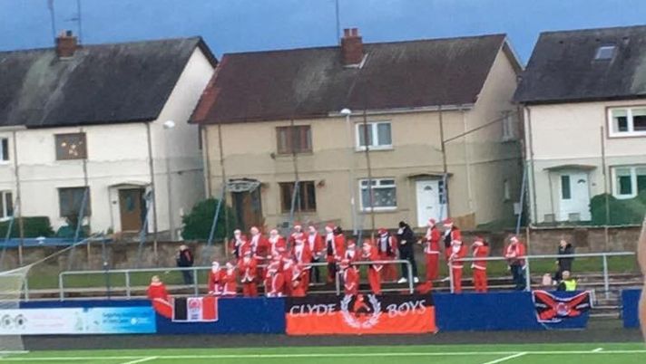 Scottish League One: tifosi vestiti da Babbo Natale ma zero sorprese per il Clyde che ne prende 4…