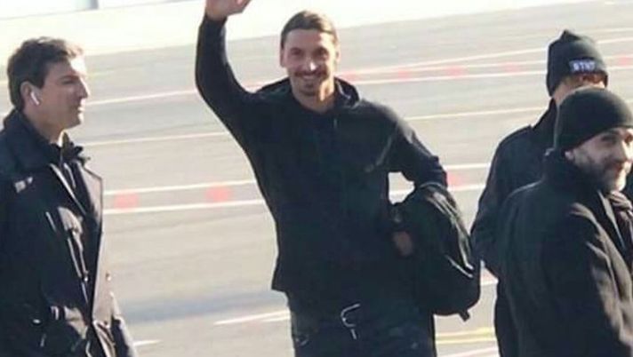 Tutto bene, sono qui: dopo il bagno di folla, le prime parole di Zlatan Ibrahimovic