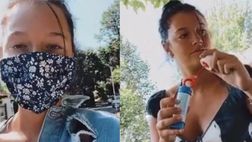 VIDEO / La fidanzata di Dybala si prepara all’estate con mascherina e… bolle di sapone