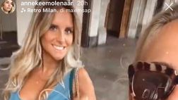 VIDEO / Passeggiata tra wags bianconere: lady Rugani fa spese con la fidanzata di de Ligt