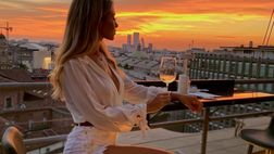 Agustina Gandolfo si gode “il tramonto milanese”: questo lo scatto di lady Lautaro
