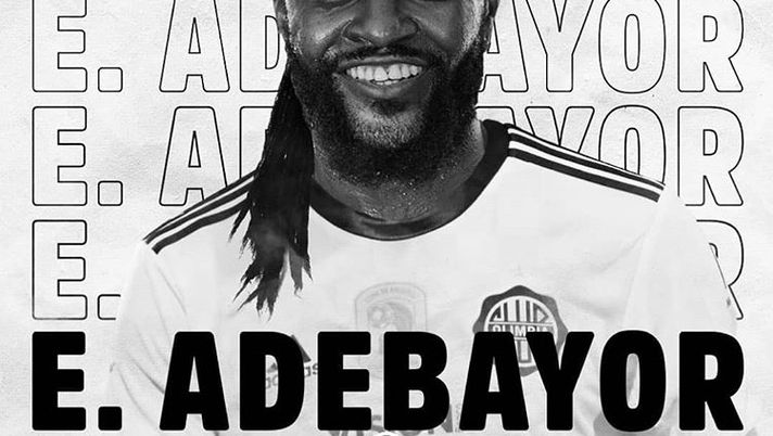 Era stato accostato al Lecce, ma l’ex totem dell’Arsenal va in Paraguay: Adebayor all’Olimpia Asuncion!