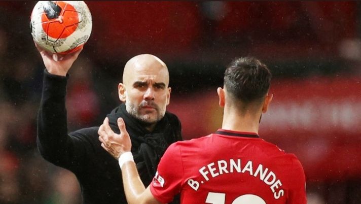 Manchester derby, Bruno Fernandes zittisce Guardiola ed esalta Paul Ince oltre a tutti i tifosi Red Devils