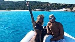 Zoe Cristofoli e Theo Hernandez: il mare e l’amore prima di ricominciare la stagione