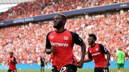 Bayer, il gigante Boniface inganna il tempo: le porticine prima del Milan…