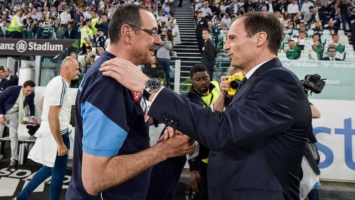 Ricordi da un derby toscano, Sarri sul palco: “A me e Allegri avevano detto, se siete allenatori voi…”