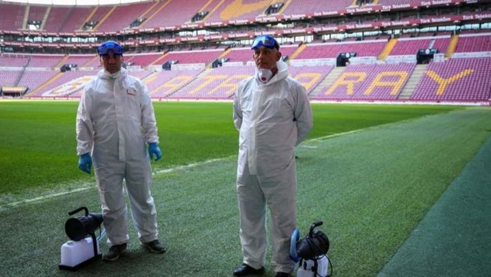 Istanbul, stadio sanificato per il derby a porte chiuse: i tifosi del Besiktas rinunciano al raduno pre-partita
