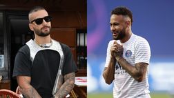 Neymar gli “ruba” la ragazza e lo provoca, Maluma chiude il suo profilo Instagram