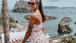 Valentina Vignali, il giro d’Italia prosegue a Ischia: panorama mozzafiato