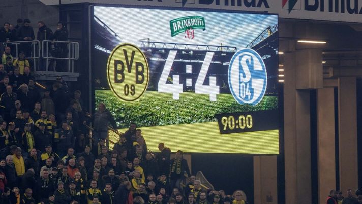 Derby della Ruhr rinviato? E lo Schalke ripropone sui suoi media lo storico 4-4 sul campo del Borussia!