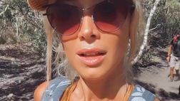 VIDEO / Diletta Leotta non si ferma mai: scarpinata e allenamento sul vulcano