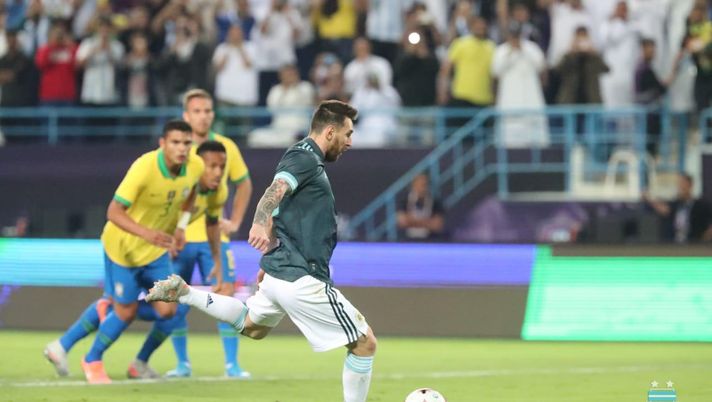 A Riad l’Argentina batte la Seleção con un gol di Messi. Eccolo..