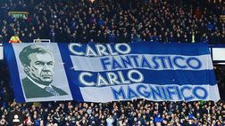 Carlo fantastico Carlo magnifico: striscione bellissimo prima della beffa targata Newcastle