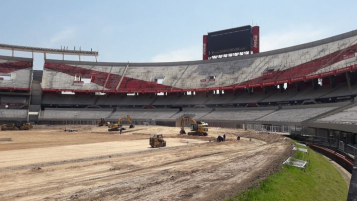 River Plate, i prossimi derby con il Boca nel nuovo Monumental: scavi e pezzi da museo, cunicoli e ferri di cavallo