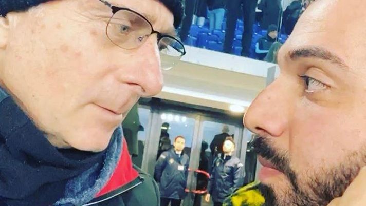 Lazio-Inter continua sui social: Er Faina e Bonolis amici ma rivali per una sera
