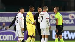 Theo espulso da capitano, per proteste: almeno 2 giornate