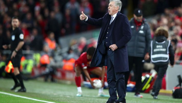 Everton e Merseysyde derby, Ancelotti non infierisce sul titolo al Liverpool in bilico: “Avrebbero ragione a lamentarsi”