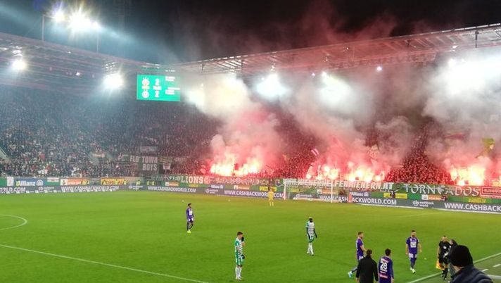 Vienna divisa in due: il Rapid favorito pareggia il derby solo nel finale contro l’Austria