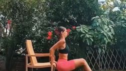 VIDEO/ Melissa Satta sempre in forma: ecco l’ultima sessione di chair workout