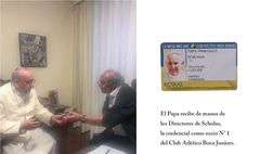 Papa Francesco tifa San Lorenzo, ma il Boca Juniors…: in Vaticano la tessera di socio numero 1