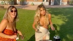 VIDEO / Rugani, scherzo alla sua Michela Persico: le lancia un pasticcino in faccia