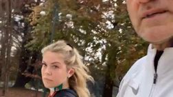 VIDEO / Siparietto tra Christian Vieri e Costanza, lui la sfotte: “Spadino, dove sei?”