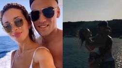 VIDEO / Lautaro si rilassa in Sardegna: baci e abbracci con la sua Agustina in barca