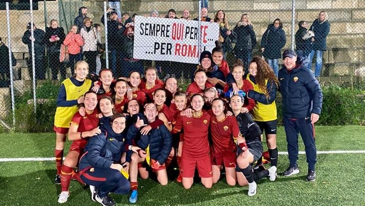 Il dopo derby Primavera femminile di Roma: entusiasmo in spogliatoio, il Mister “La Storia non cambia”