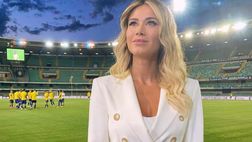 Diletta Leotta dà il bentornato al campionato: è tornata al lavoro al Bentegodi