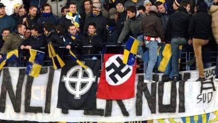 Verona dopo Balotelli: Curva chiusa un turno e mega-Daspo al capo ultrà “hitleriano”