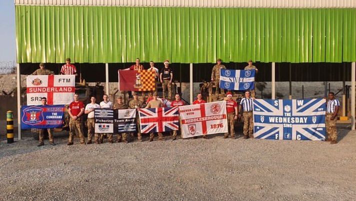 All England boys, le Feste dei soldati inglesi in Afghanistan senza dimenticare il football!