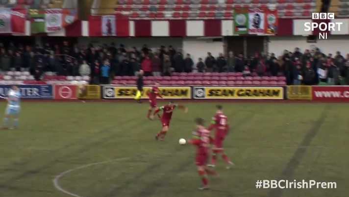 Sotto il cielo d’Irlanda: palla a centrocampo e gol! Perla di McDermott e del Cliftonville