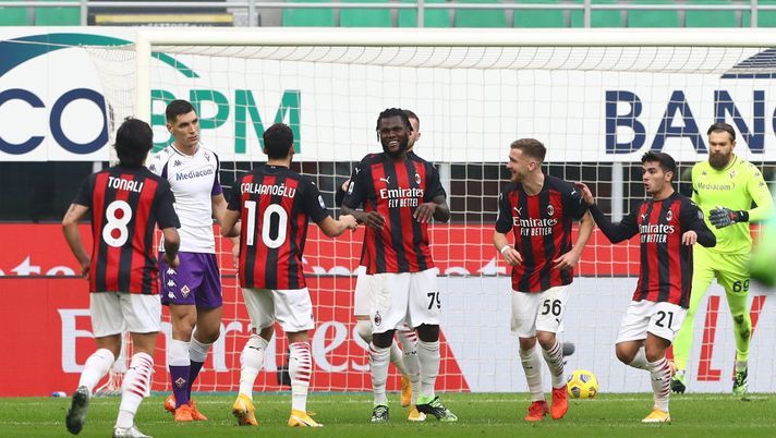 Il Milan continua a vincere anche senza Ibra: prova di forza contro la Fiorentina