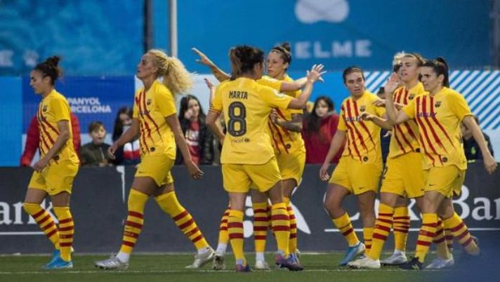 Espanyol-Barça Femení: il derby femminile di Barcellona è del Barça: 0-4!