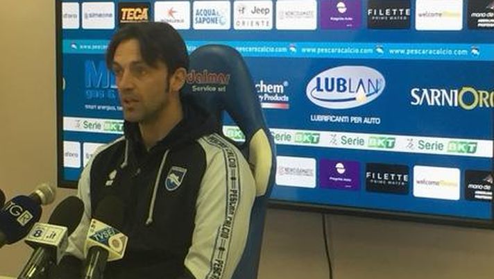Pescara, Legrottaglie: “Il calcio doveva dare due segnali, il primo fermarsi e il secondo riflettere”