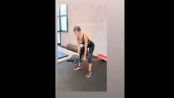 VIDEO / Agustina Gandolfo si tiene sempre in forma e l’allenamento è bollente