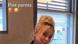 Diletta, il post partita è al fast food. Dopo il lavoro la Leotta si concede uno strappo alle regole
