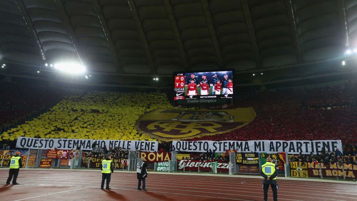Il derby di Roma dentro la curva dei padroni di casa: cuore, fede, passione, tutto!