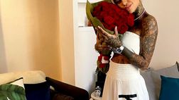 Theo Hernandez sempre più innamorato: mazzo di rose alla sua Zoe Cristofoli