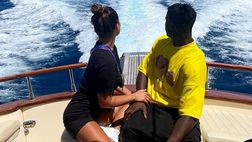 Simona Guatieri a Capri con Keita: “Sono riuscita a portarti su questa fantastica isola”