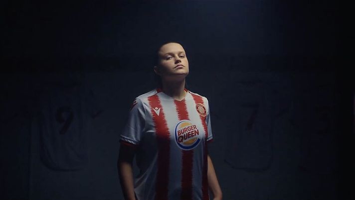 Pubblicità anti-haters e antivirus: il marchio Burger King diventa Burger Queen per lo Stevenage FC femminile…!