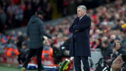 Ancelotti, dopo il derby polveriera Everton: liti social dei giocatori e rabbia dei tifosi al campo di allenamento