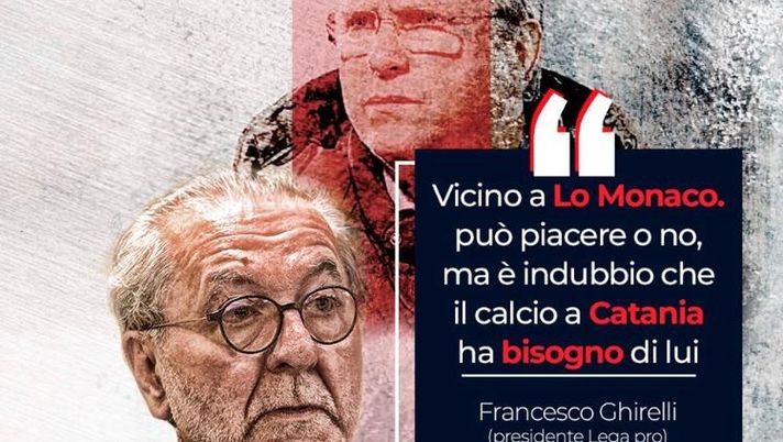 Sindaco di Catania e Lega Pro: solidarietà totale a Pietro Lo Monaco